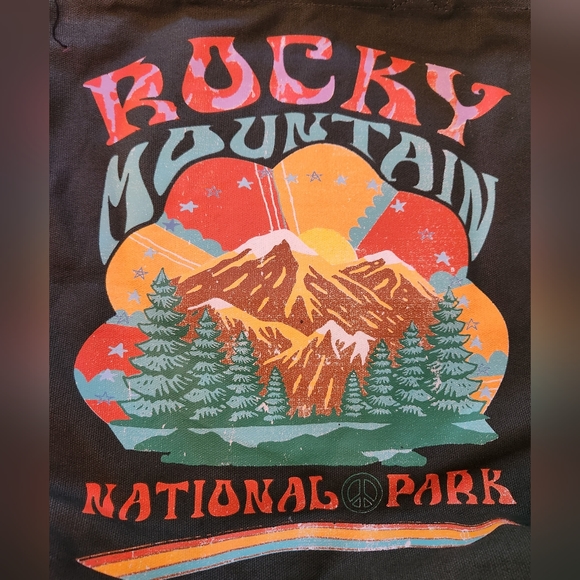 Rocky Mountain National Park Tote Bag and Beanie - Picture 3 of 5